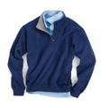 Peter Millar Men's Melange Fleece Quarter Zip